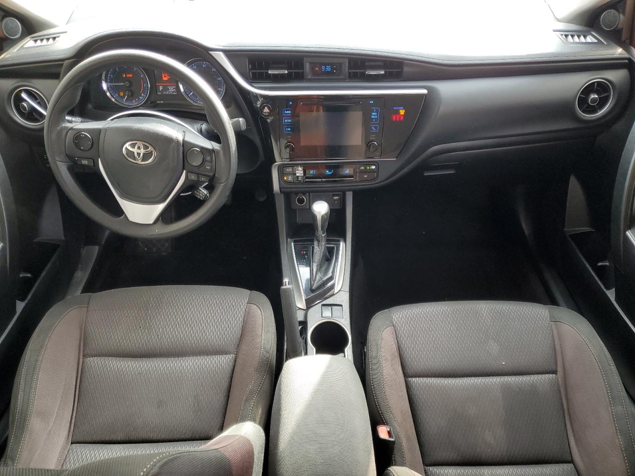 2018 Toyota Corolla VIN 5YFBURHE4JP850108 Copart auction photo, front end / rear end damage thumbnail 8