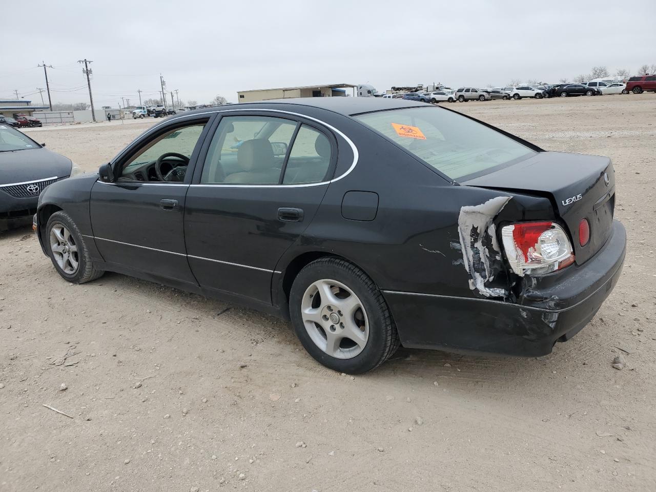 2004 Lexus GS 300 VIN JT8BD69S140196572 Copart auction photo, rear end / side damage thumbnail 2