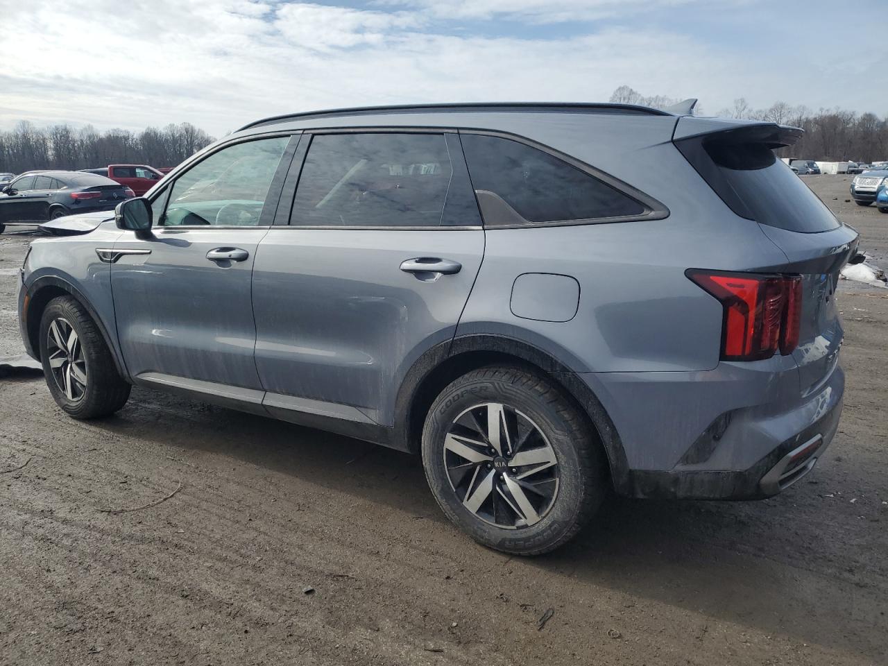 2021 KIA Sorento VIN 5XYRH4LF1MG012097 Copart auction photo, front end damage thumbnail 2