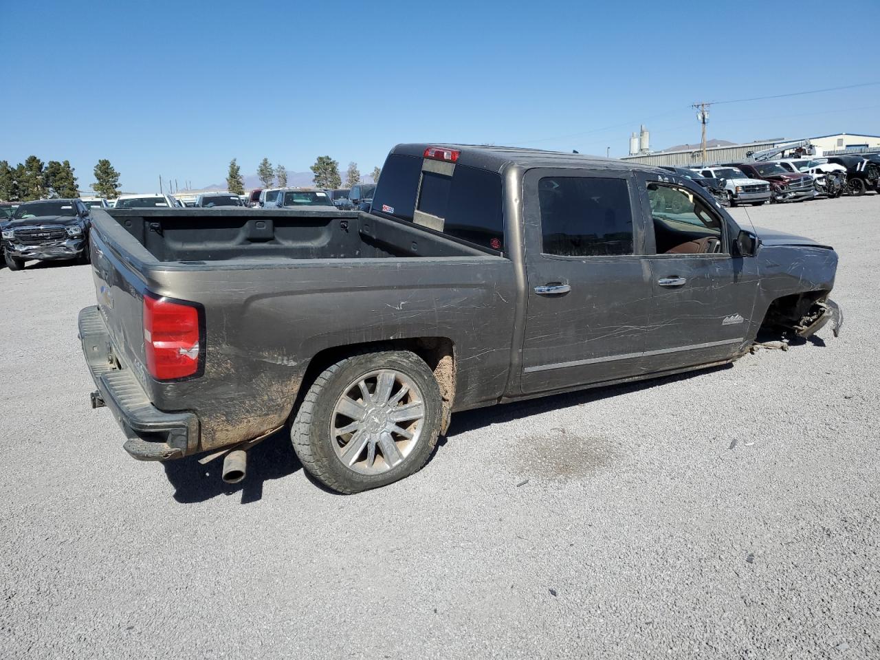 2014 Chevrolet Silverado VIN 3GCUKTEC3EG400654 Copart auction photo, undercarriage / water/flood damage thumbnail 3