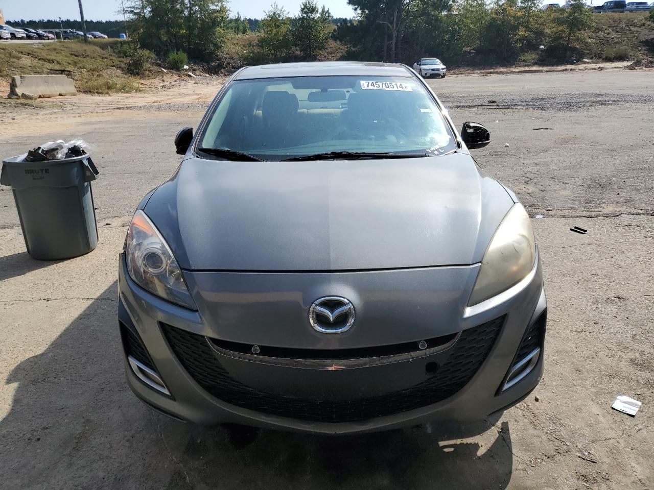 2010 Mazda 3 VIN JM1BL1S54A1107952 Copart auction photo, side damage thumbnail 5