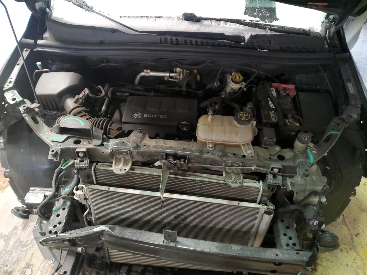 2015 Buick Encore VIN KL4CJGSB8FB266813 Copart auction photo, front end / minor dent/scratches damage thumbnail 12