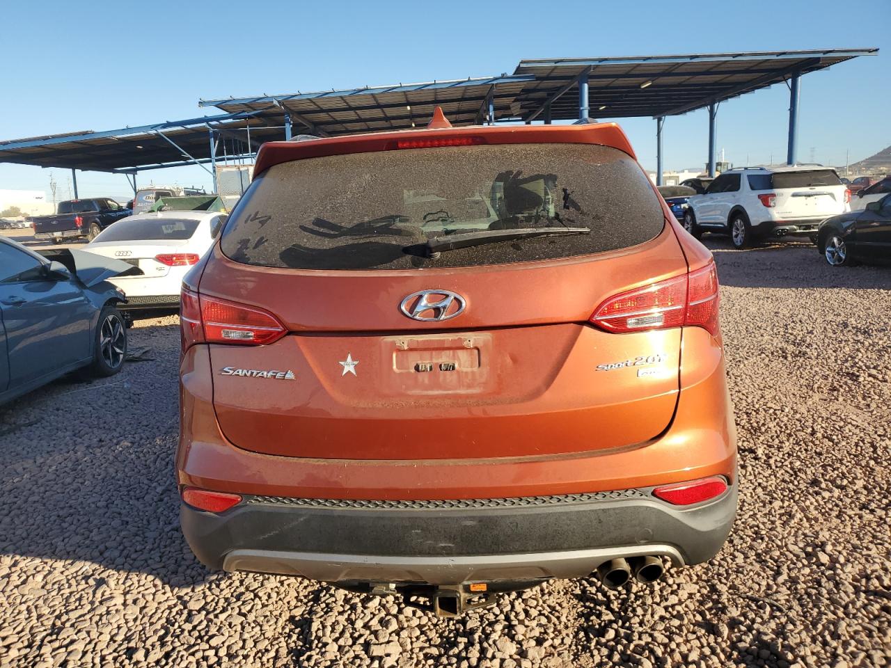 2013 Hyundai Santa Fe VIN 5XYZUDLA3DG061494 Copart auction photo, mechanical damage thumbnail 6