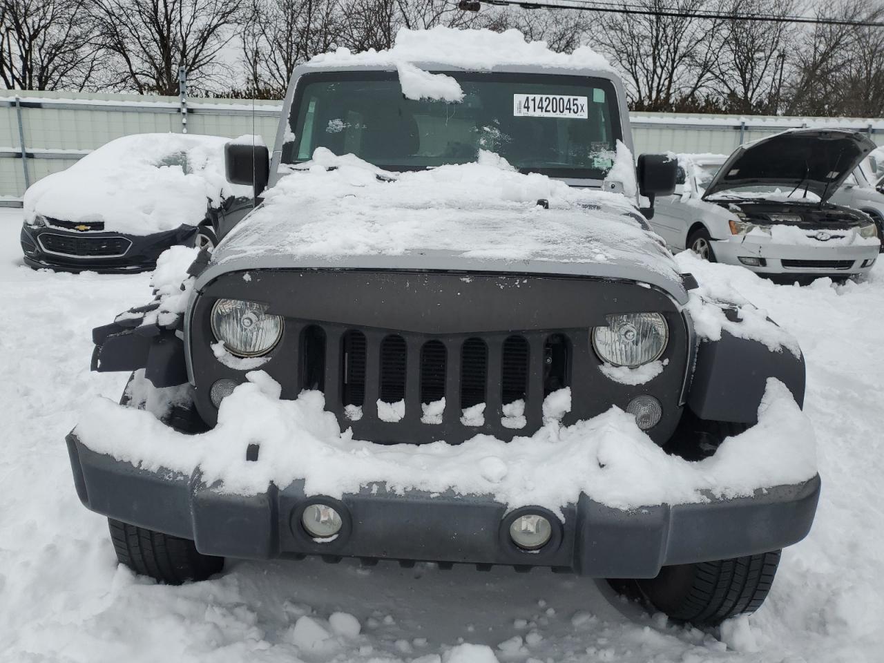2016 Jeep Wrangler VIN 1C4BJWDG1GL202063 Copart auction photo, all over damage thumbnail 5