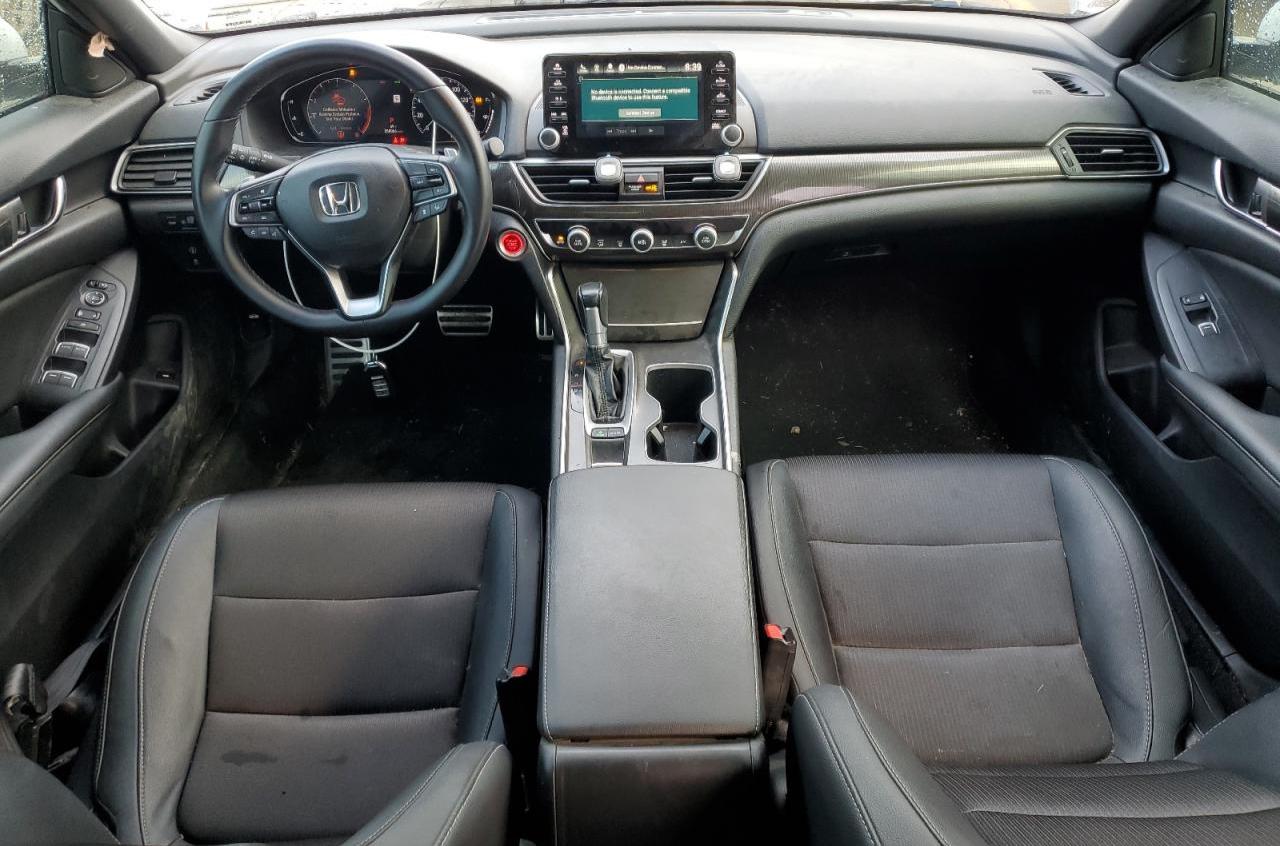 2019 Honda Accord VIN 1HGCV1F38KA147879 Copart auction photo, side / front end damage thumbnail 8