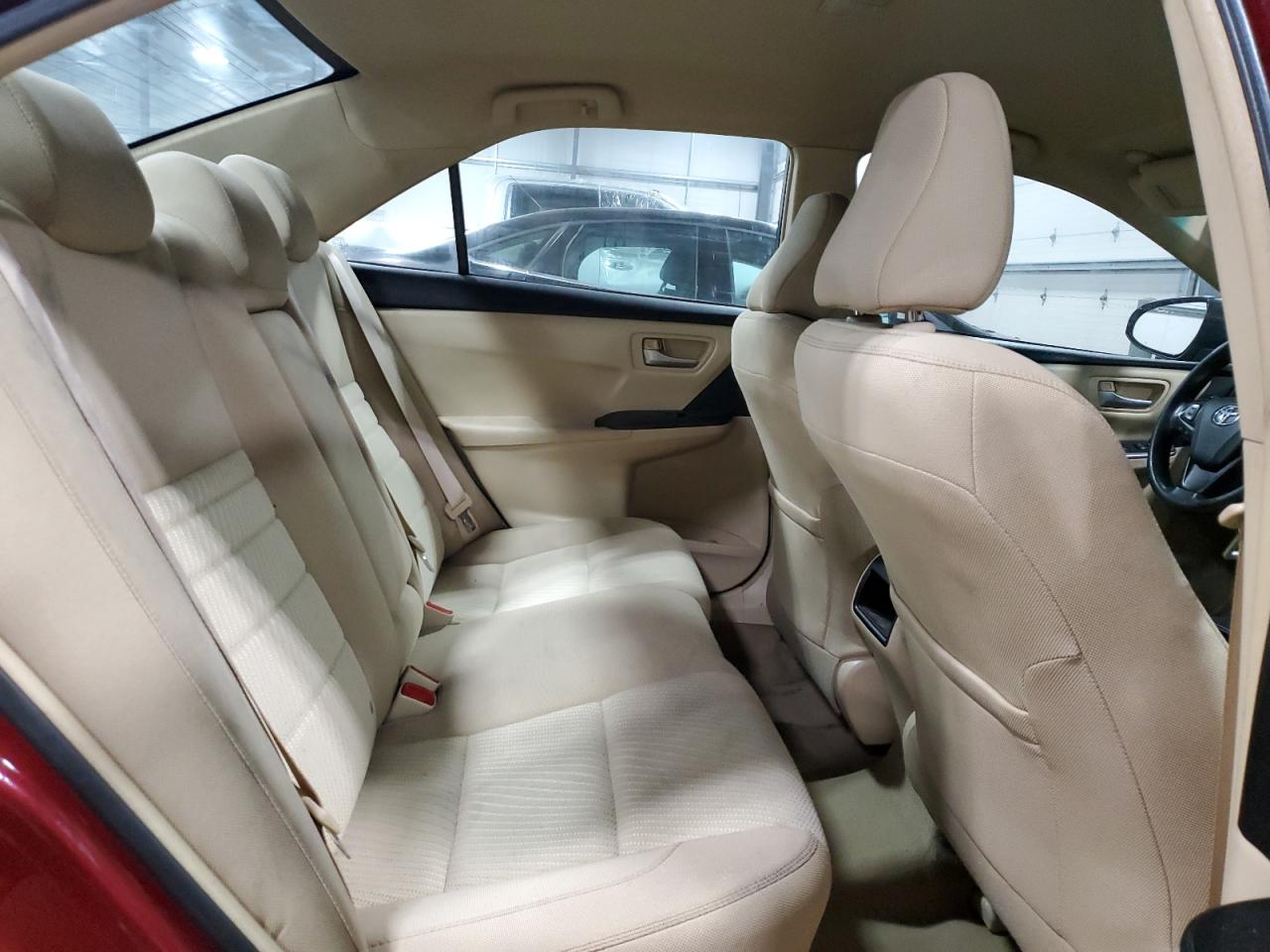 2017 Toyota Camry VIN 4T1BF1FK0HU627285 Copart auction photo, rear end / hail damage thumbnail 10