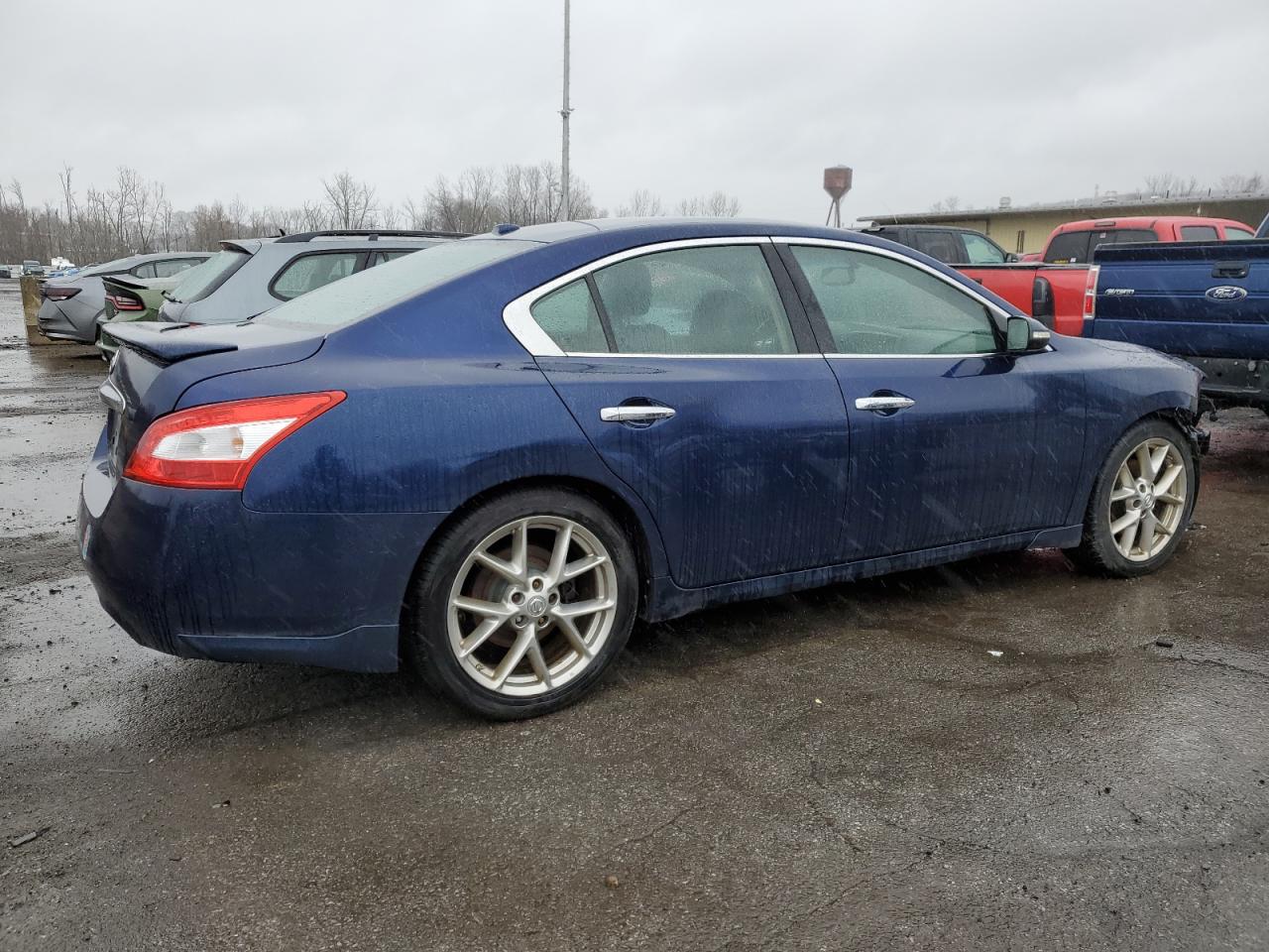 2010 Nissan Maxima VIN 1N4AA5AP7AC823072 Copart auction photo, front end / side damage thumbnail 3