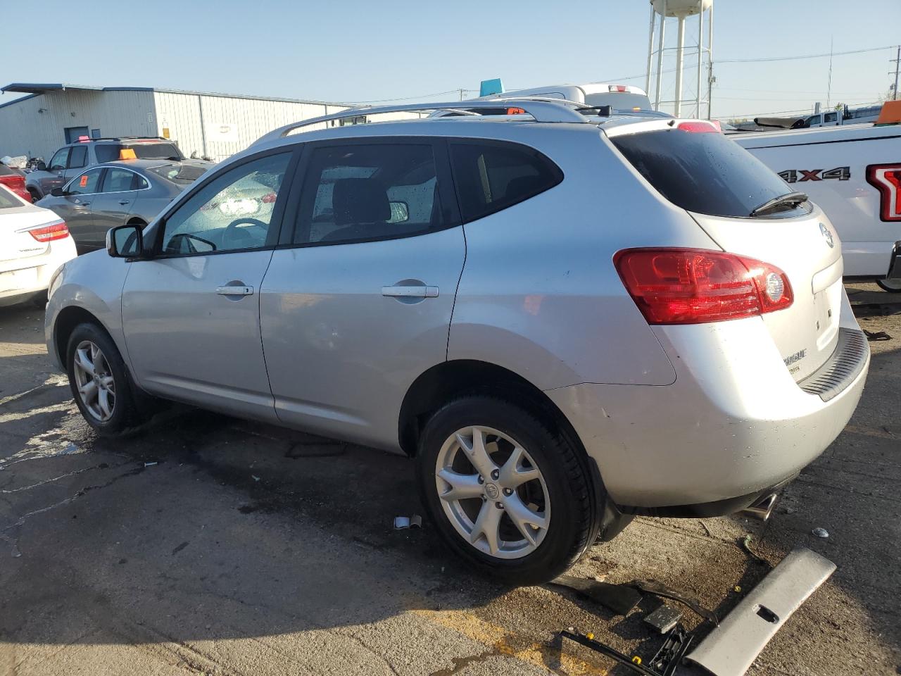 2009 Nissan Rogue VIN JN8AS58T39W328828 Copart auction photo, front end damage thumbnail 2