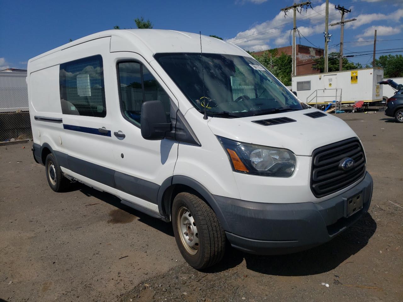 2016 Ford Transit VIN 1FTBW2CM2GKB35027 Copart auction photo, rear end damage thumbnail 4