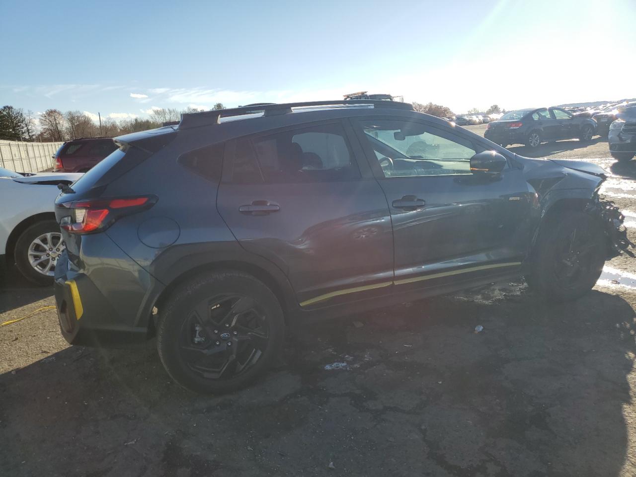 2024 Subaru XV VIN 4S4GUHF60R3713016 Copart auction photo, front end / side damage thumbnail 3