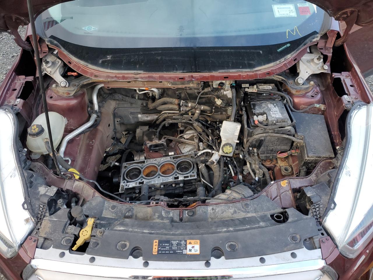 2018 Ford Escape VIN 1FMCU9GD5JUB33485 Copart auction photo, minor dent/scratches / stripped damage thumbnail 12