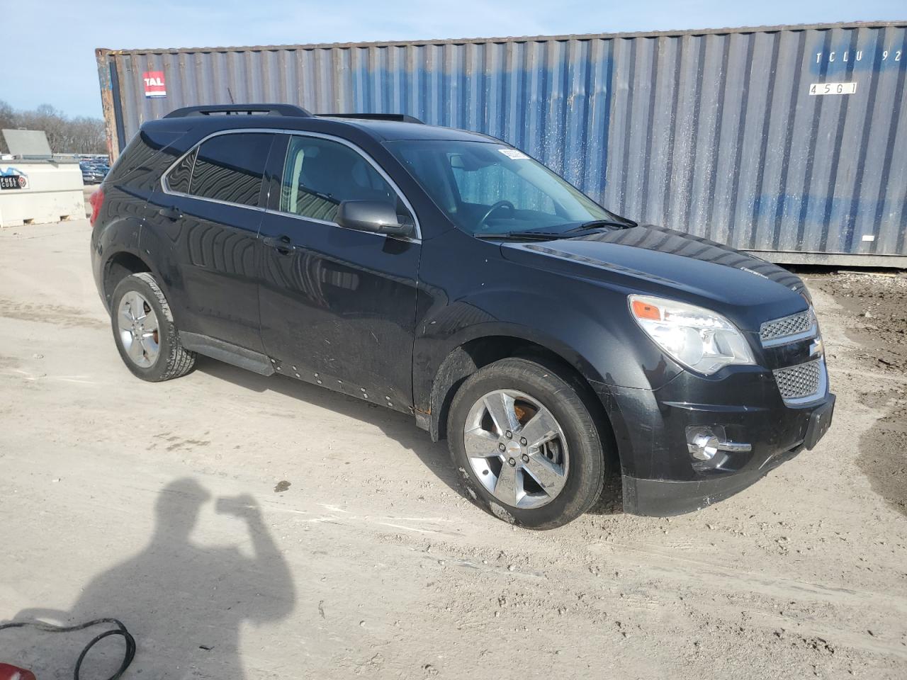 2013 Chevrolet Equinox VIN 2GNFLNEK8D6226719 Copart auction photo, side / front end damage thumbnail 4