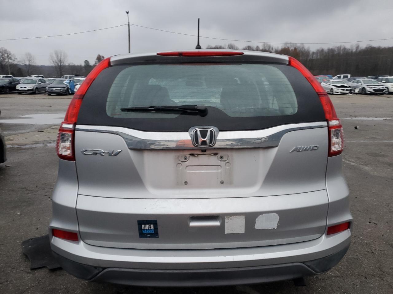 2016 Honda CR-V VIN 5J6RM4H36GL002663 Copart auction photo, front end damage thumbnail 6