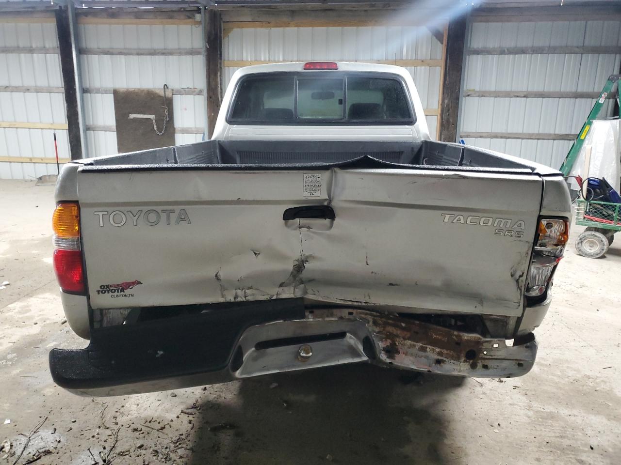 2003 Toyota Tacoma VIN 5TEVL52N93Z203993 Copart auction photo, rear end / front end damage thumbnail 6