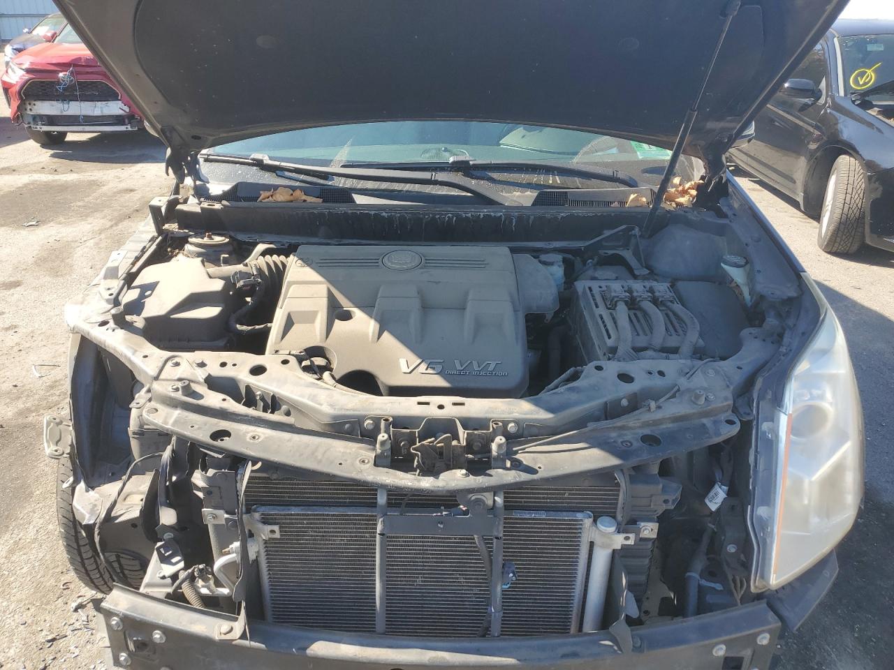 2014 Cadillac SRX VIN 3GYFNAE31ES578753 Copart auction photo, front end damage thumbnail 12