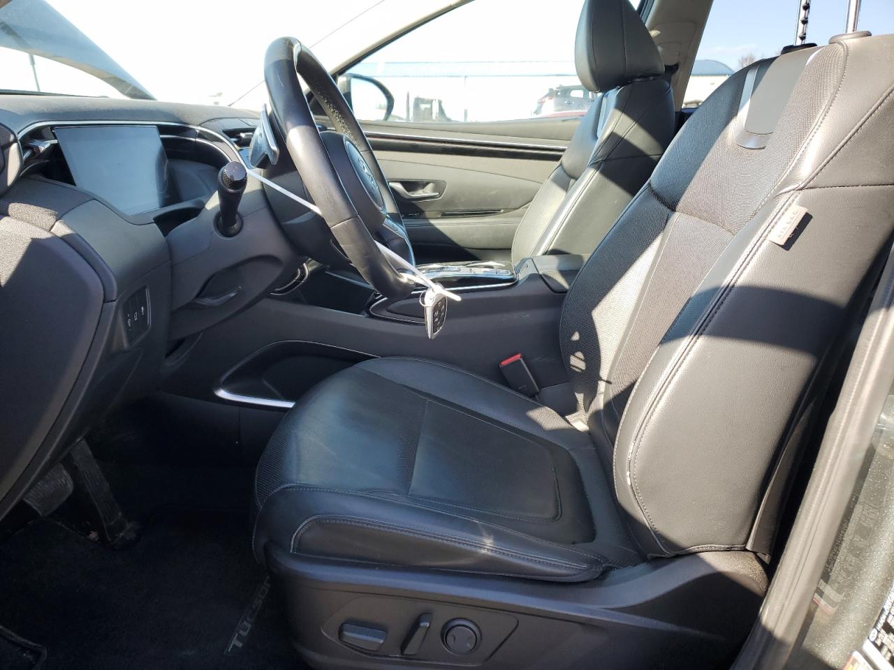 2022 Hyundai Tucson VIN 5NMJECAE7NH031092 Copart auction photo, rear end / side damage thumbnail 7