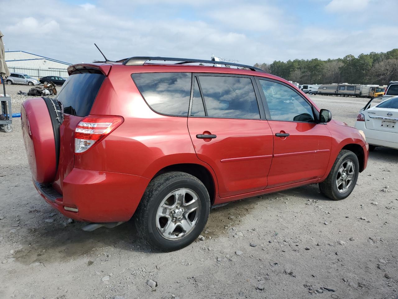 2011 Toyota RAV 4 VIN 2T3ZF4DV1BW069698 Copart auction photo, side / front end damage thumbnail 3