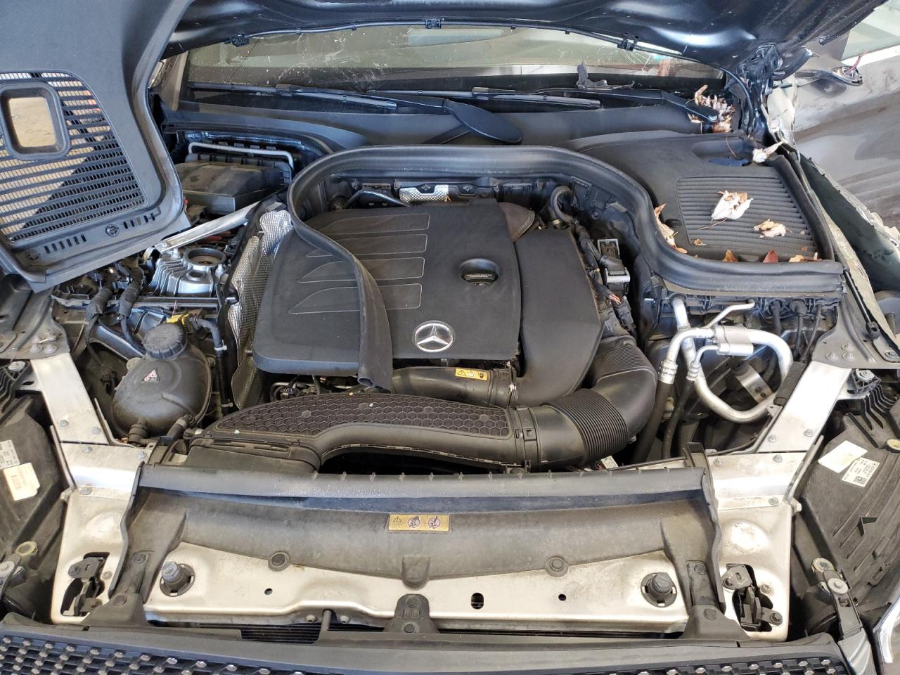 2020 Mercedes-Benz GLC VIN W1N0G8EB0LF861435 Copart auction photo, front end / side damage thumbnail 12