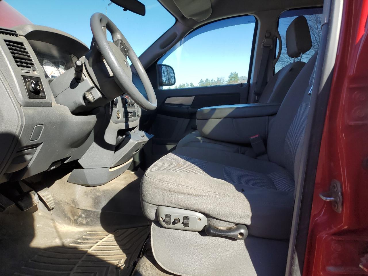 2009 Dodge RAM VIN 3D7KS28T49G524151 Copart auction photo, side / minor dent/scratches damage thumbnail 7
