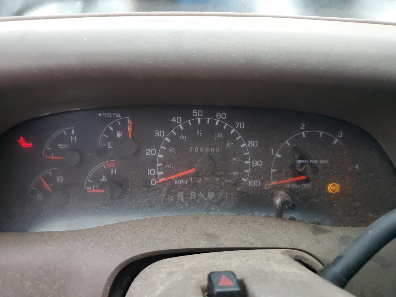 1999 Ford F350 VIN 1FTSX30F8XEA55545 Copart auction photo, all over damage thumbnail 9
