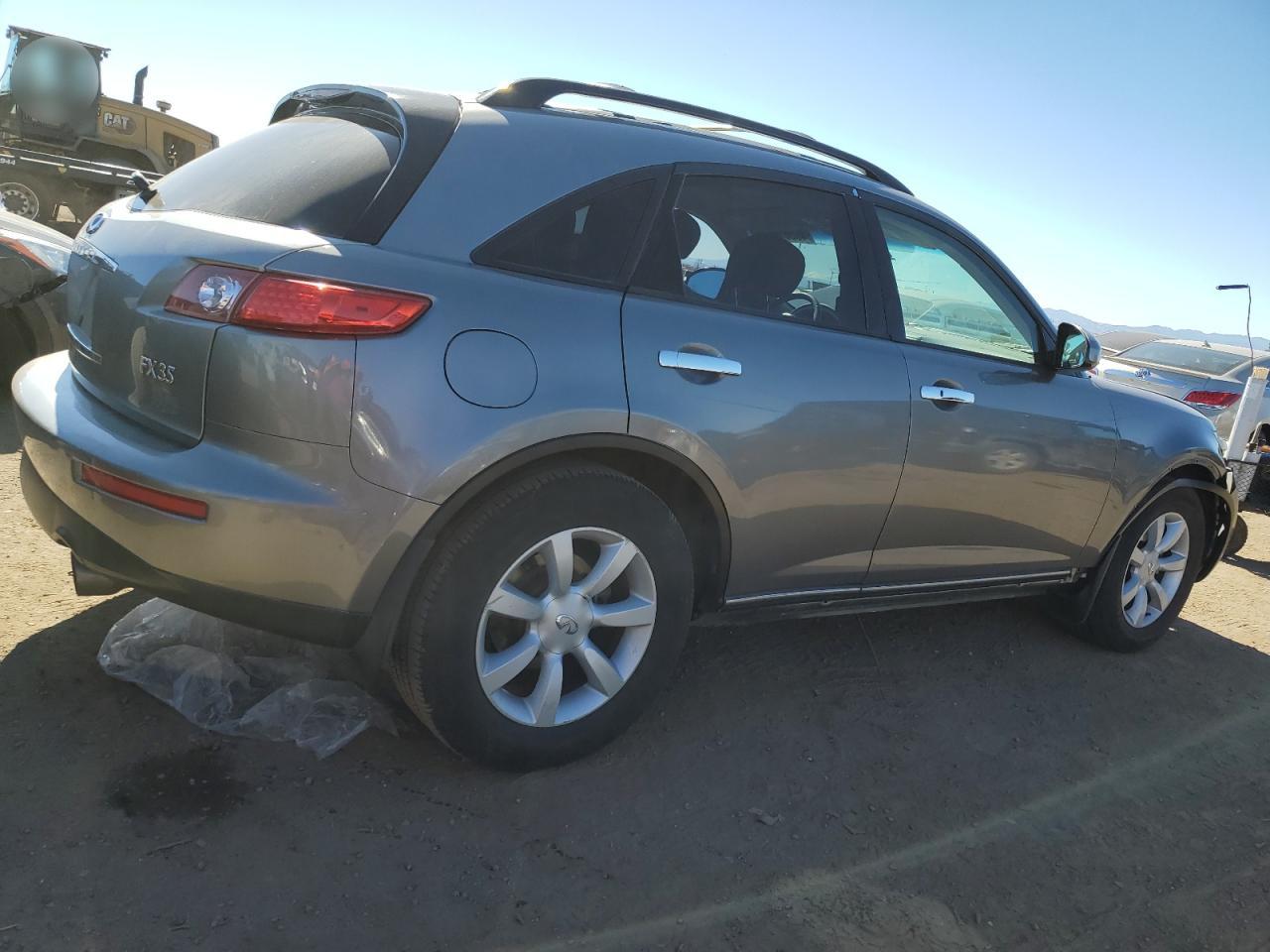 2004 Infiniti FX VIN JNRAS08W24X224794 Copart auction photo, front end damage thumbnail 3