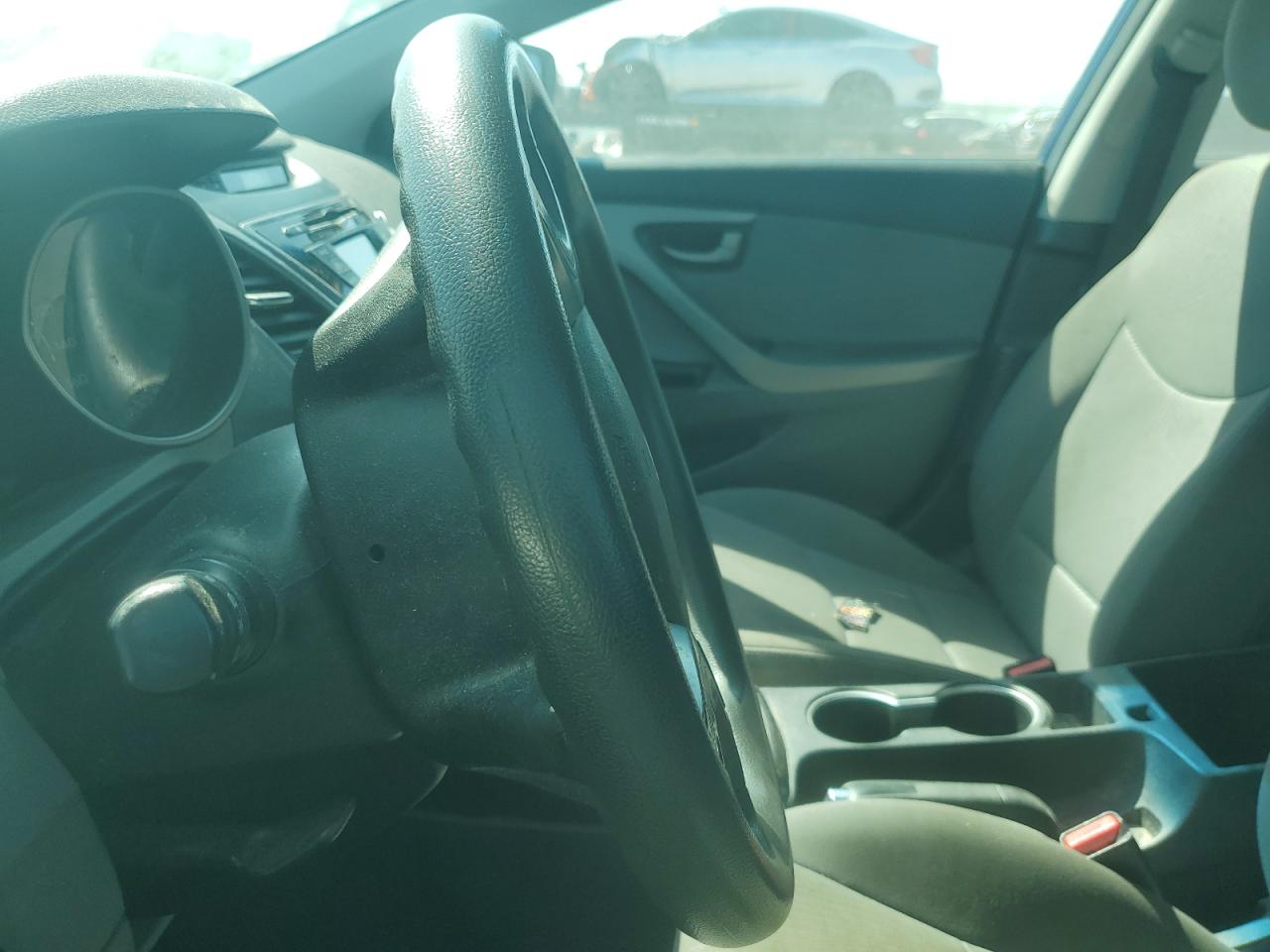 2014 Hyundai Elantra VIN 5NPDH4AE7EH535381 Copart auction photo, front end damage thumbnail 7