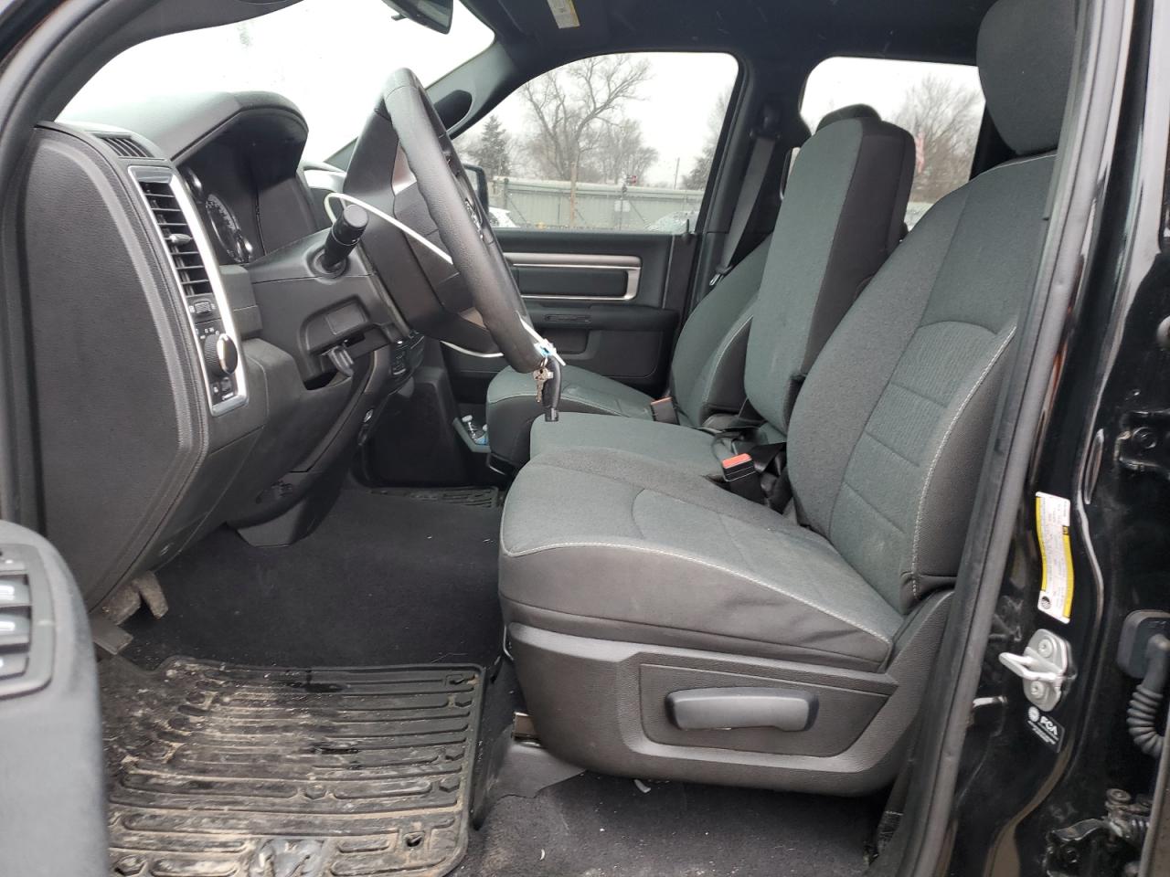 2021 RAM 1500 VIN 1C6RR7GG8MS547379 Copart auction photo, front end damage thumbnail 7