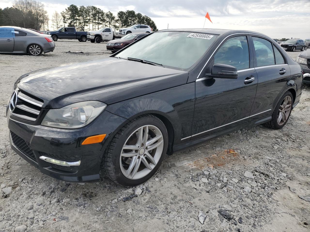 2014 Mercedes-Benz C-klasse VIN WDDGF4HB3EA958776