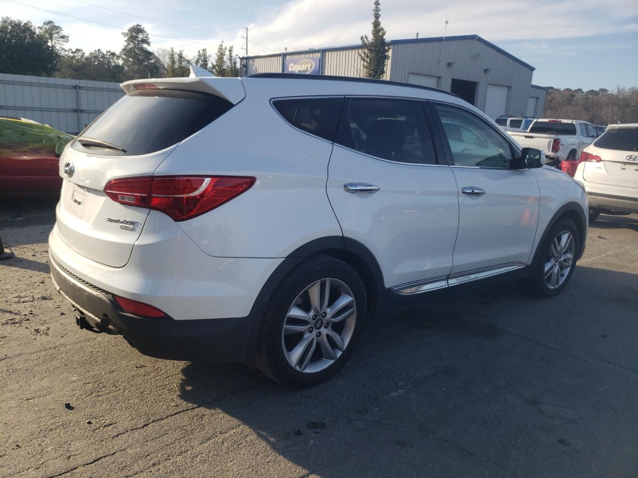 2015 Hyundai Santa Fe VIN 5XYZW4LA9FG291344 Copart auction photo, front end / minor dent/scratches damage thumbnail 3