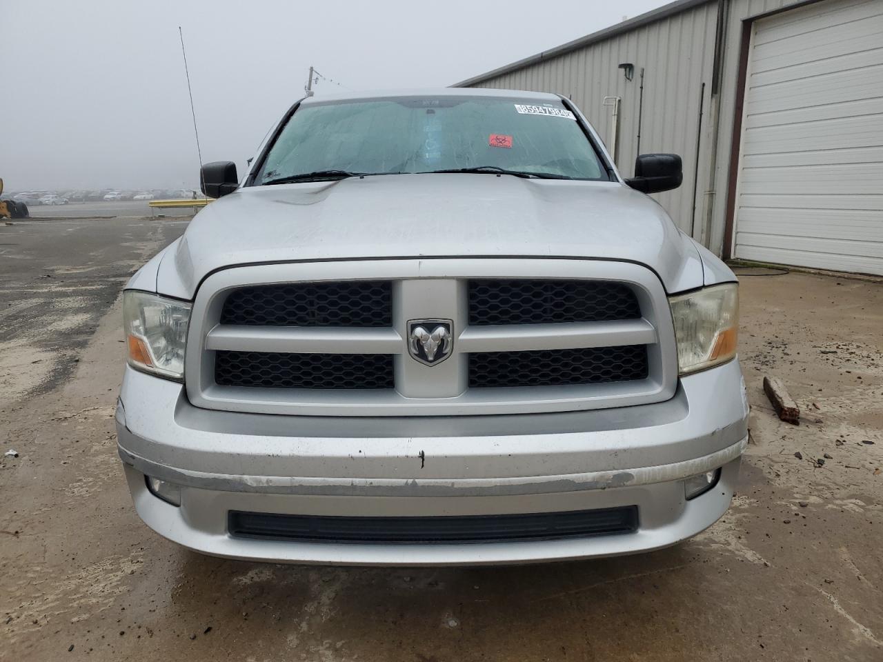 2012 Dodge RAM VIN 3C6JD6AT4CG237022 Copart auction photo, all over damage thumbnail 5