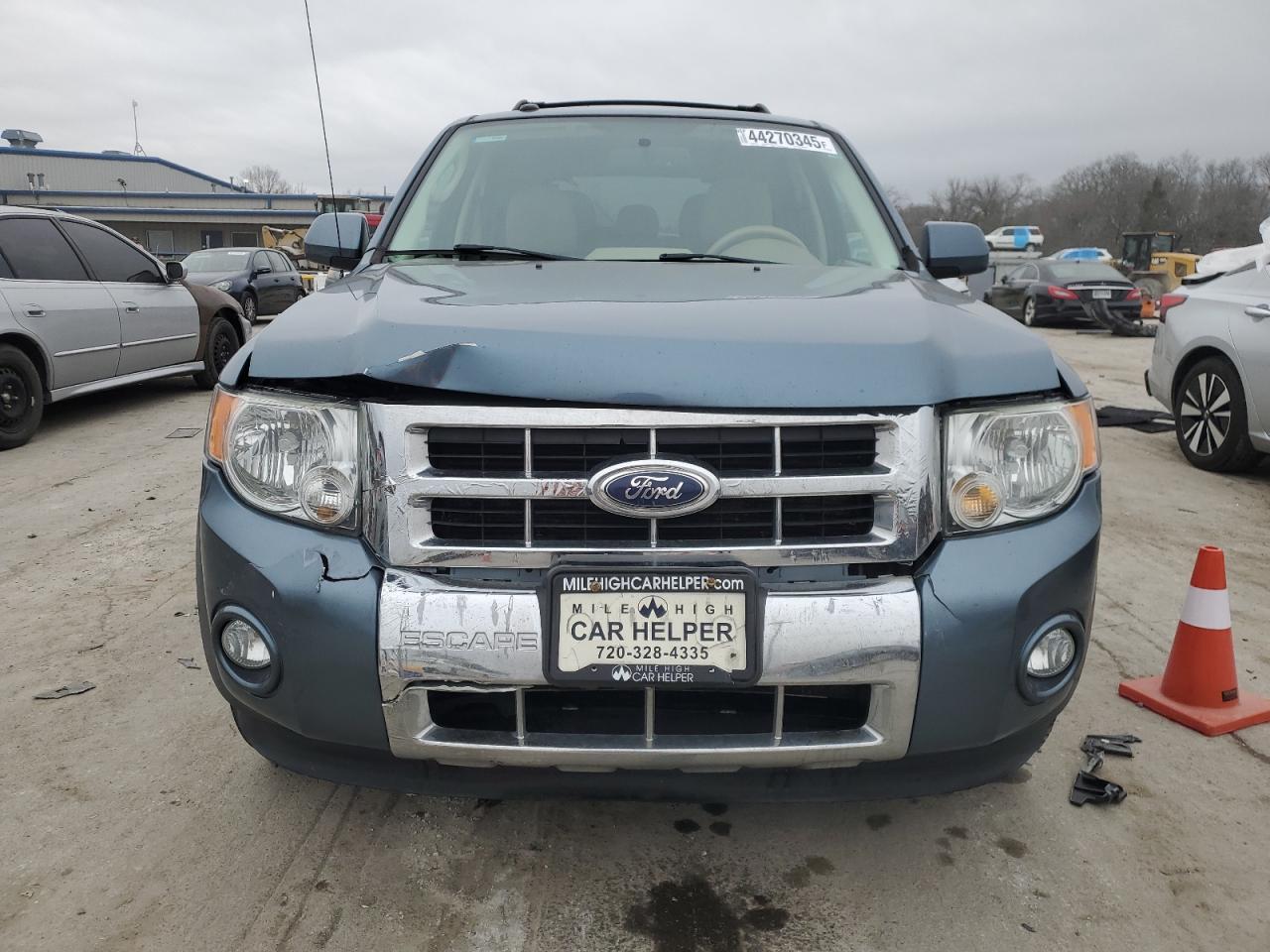2012 Ford Escape VIN 1FMCU9EG3CKB78520 Copart auction photo, front end damage thumbnail 5