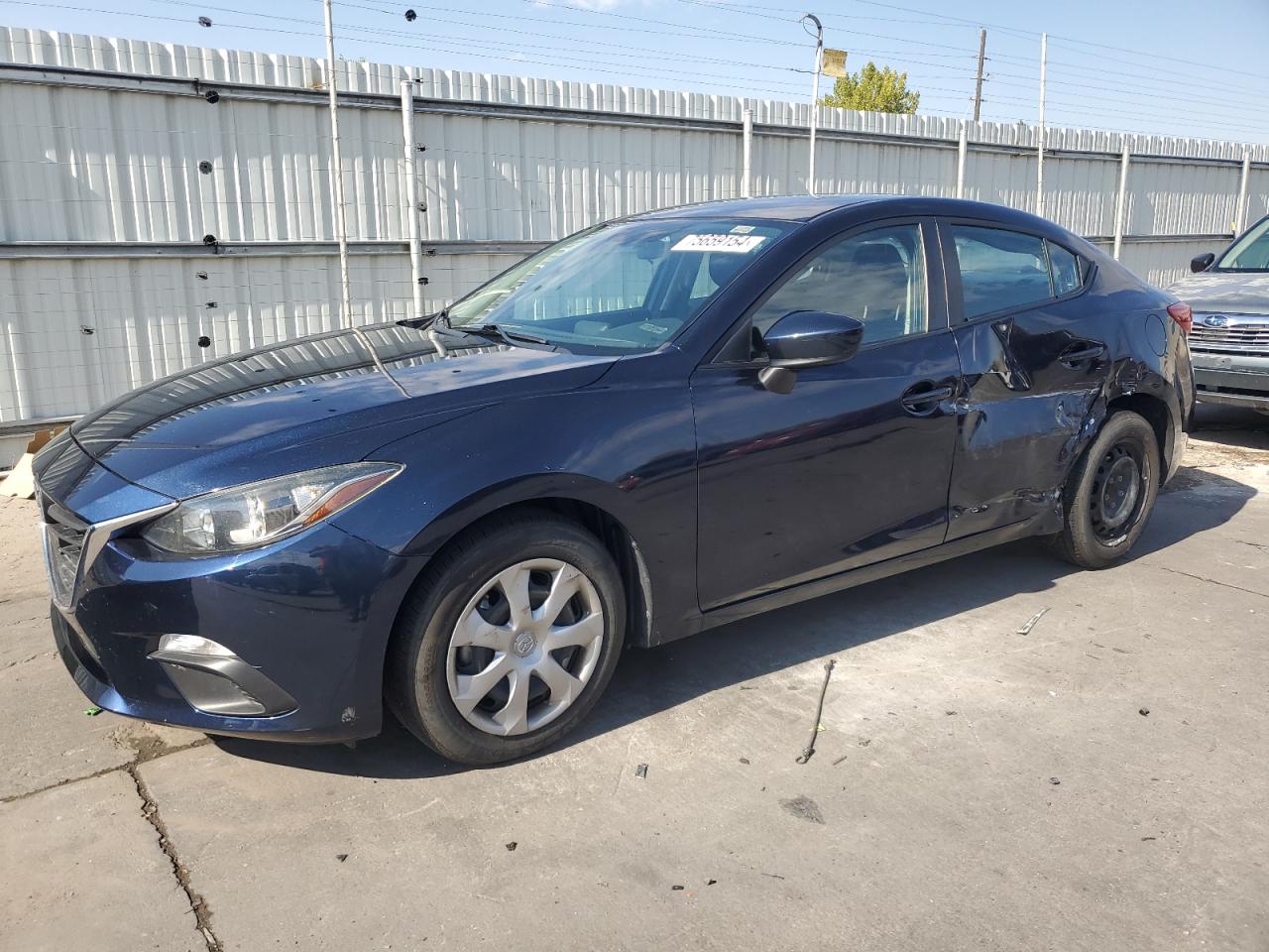 2014 Mazda 3 VIN JM1BM1U7XE1167624