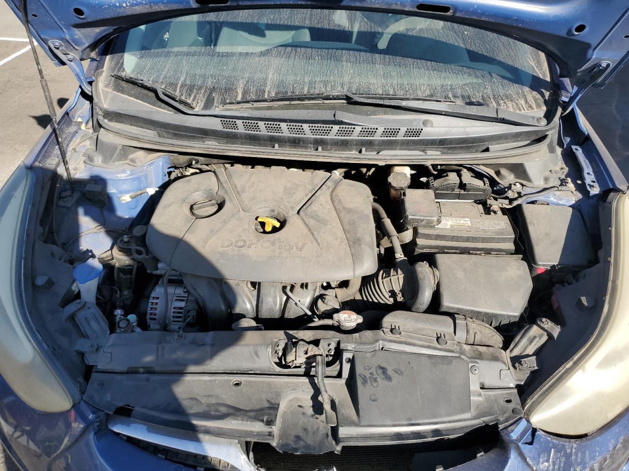 2016 Hyundai Elantra VIN 5NPDH4AE1GH747339 Copart auction photo, front end damage thumbnail 11