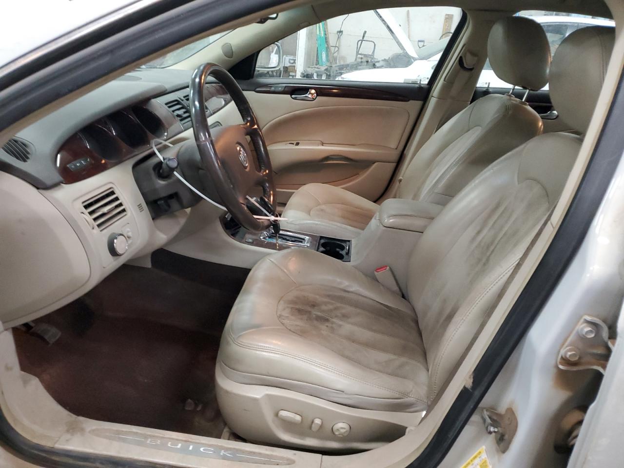 2010 Buick Lucerne VIN 1G4HD5EM4AU110054 Copart auction photo, front end / side damage thumbnail 7