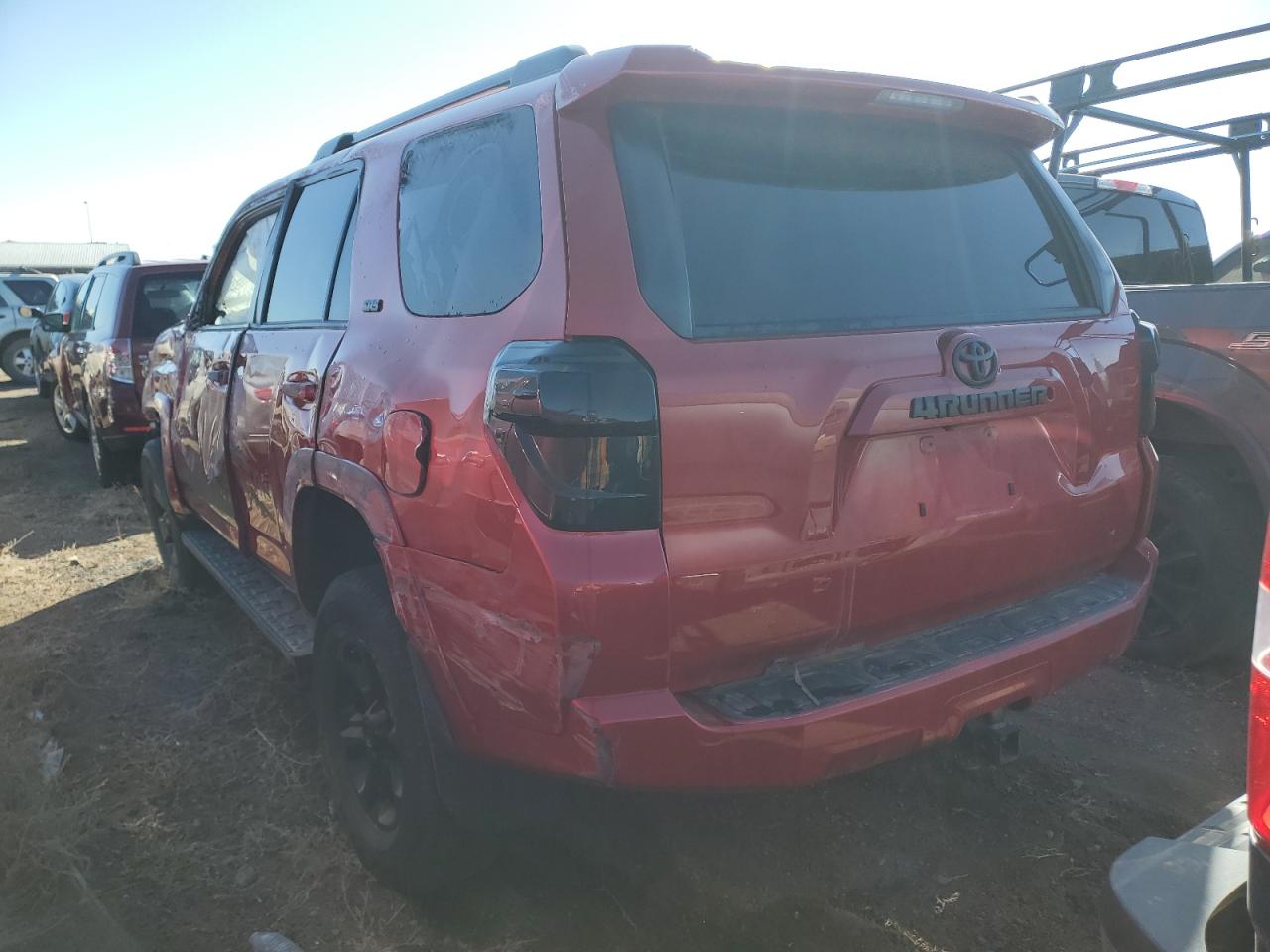 2014 Toyota 4Runner VIN JTEBU5JR6E5184177 Copart auction photo, side damage thumbnail 2