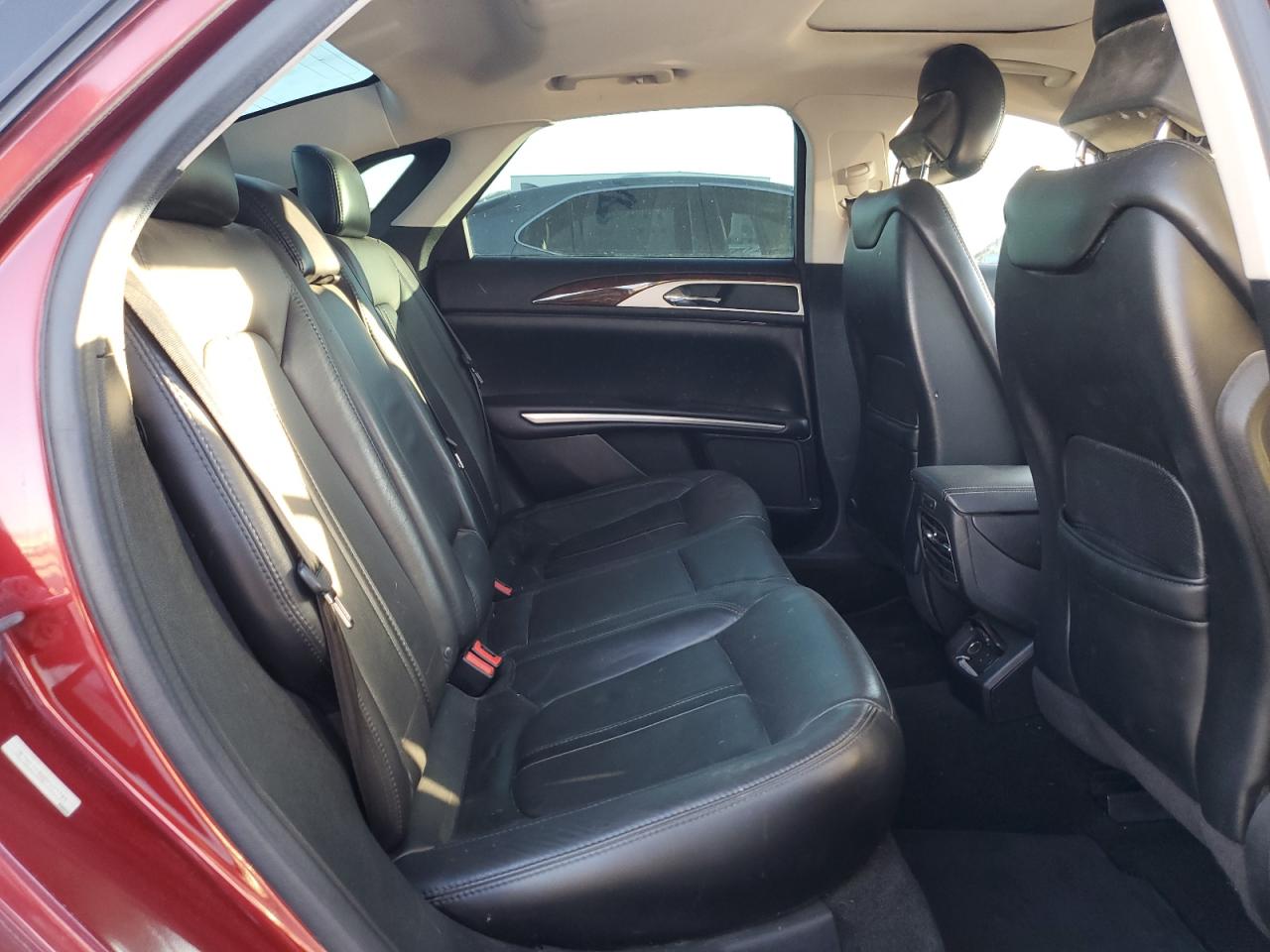 2016 Lincoln MKZ VIN 3LN6L2G96GR623744 Copart auction photo, rear end / front end damage thumbnail 10