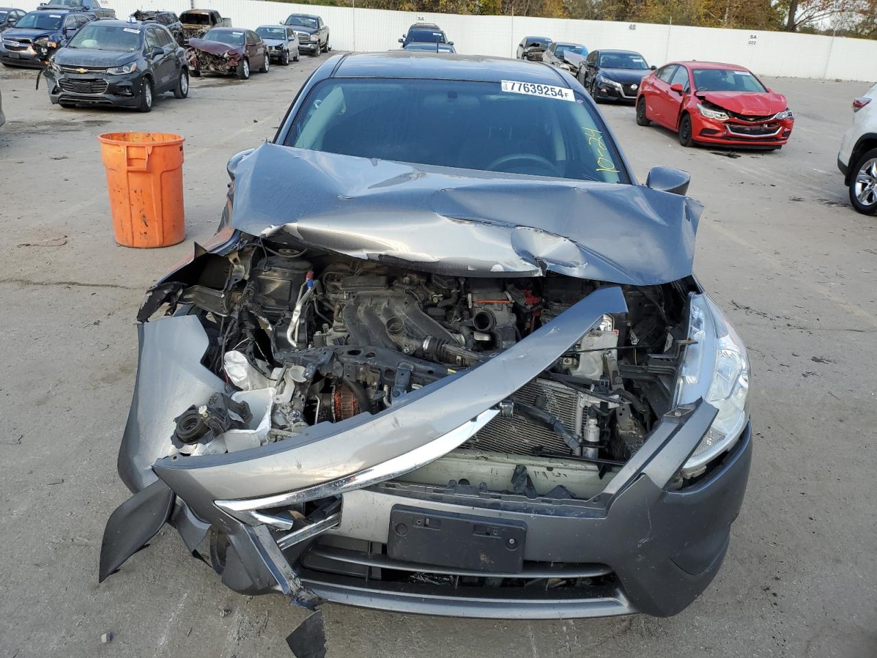 2019 Nissan Versa VIN 3N1CN7AP0KL865398 Copart auction photo, front end damage thumbnail 5