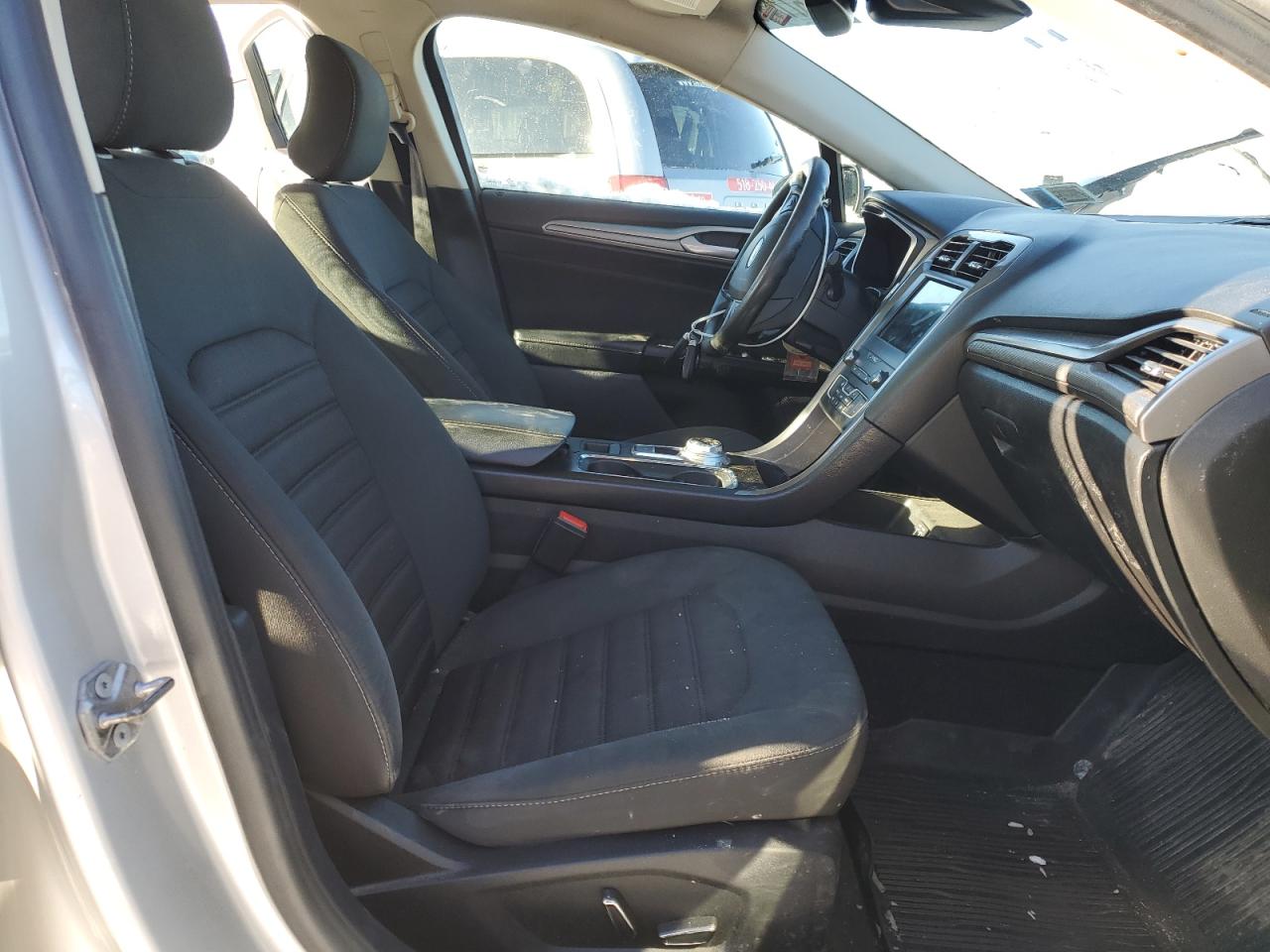2019 Ford Fusion VIN 3FA6P0T95KR158343 Copart auction photo, side damage thumbnail 7