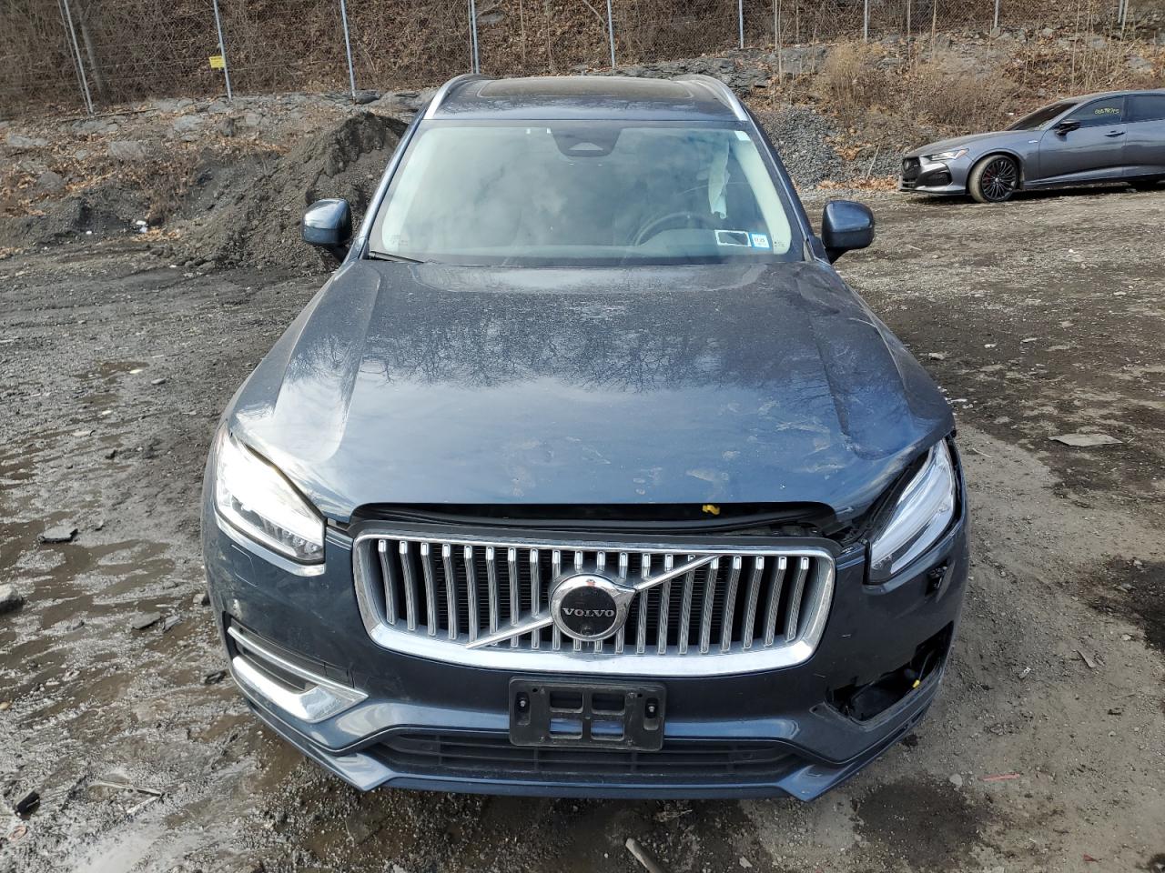 2023 Volvo XC90 VIN YV4062PN3P1954951 Copart auction photo, undercarriage / front end damage thumbnail 5