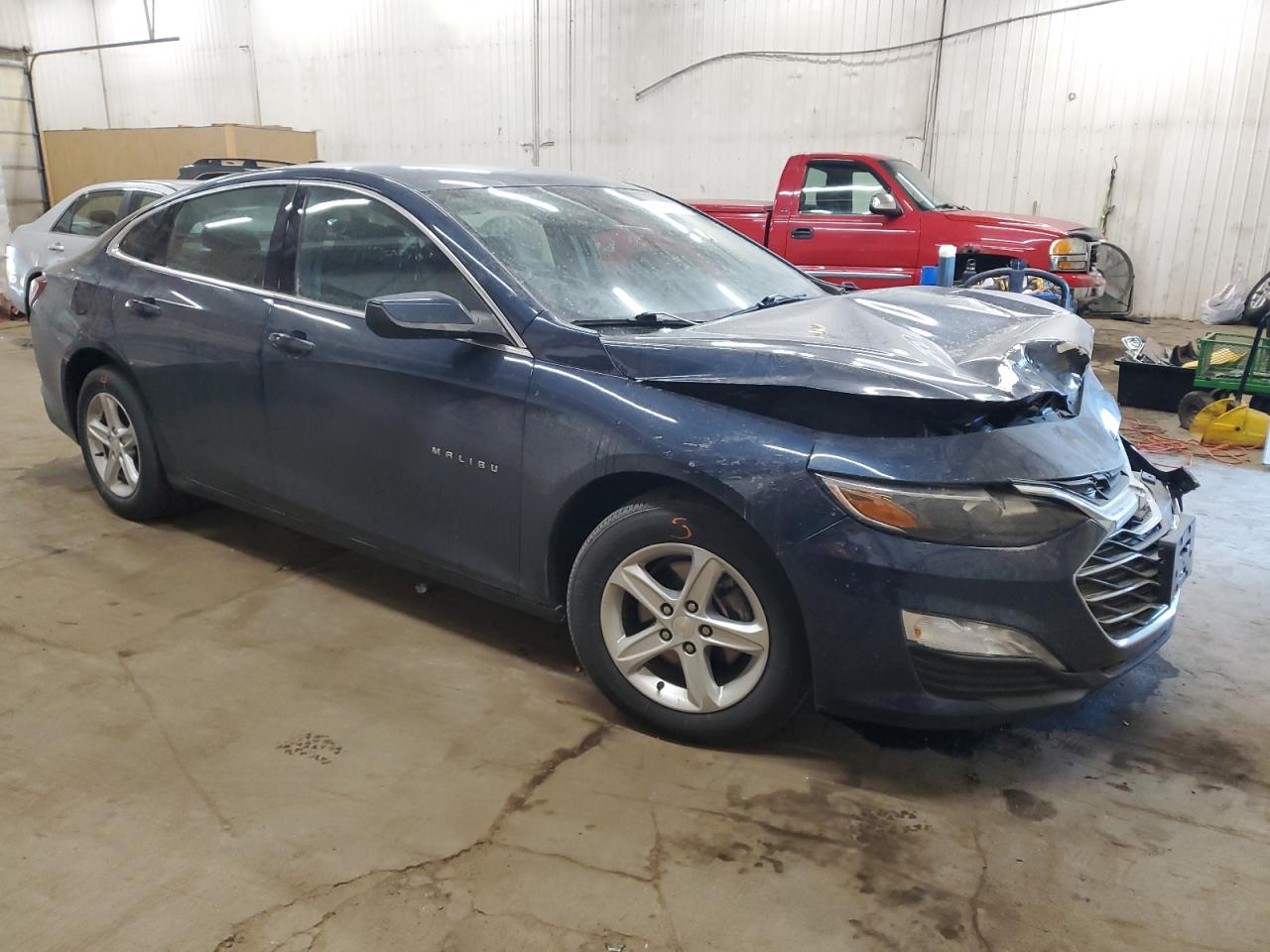 2022 Chevrolet Malibu VIN 1G1ZD5ST0NF140885 Copart auction photo, front end damage thumbnail 4