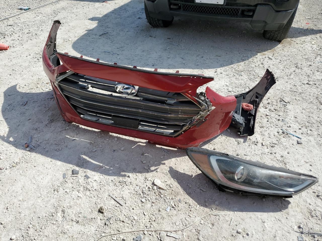 2017 Hyundai Elantra VIN 5NPD84LF0HH059291 Copart auction photo, front end damage thumbnail 12