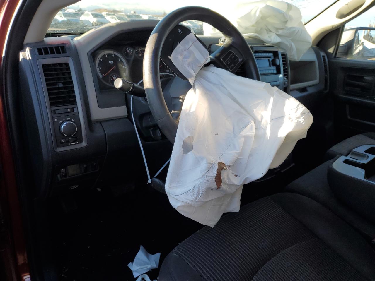 2012 Dodge RAM VIN 1C6RD7FPXCS249771 Copart auction photo, mechanical / front end damage thumbnail 8
