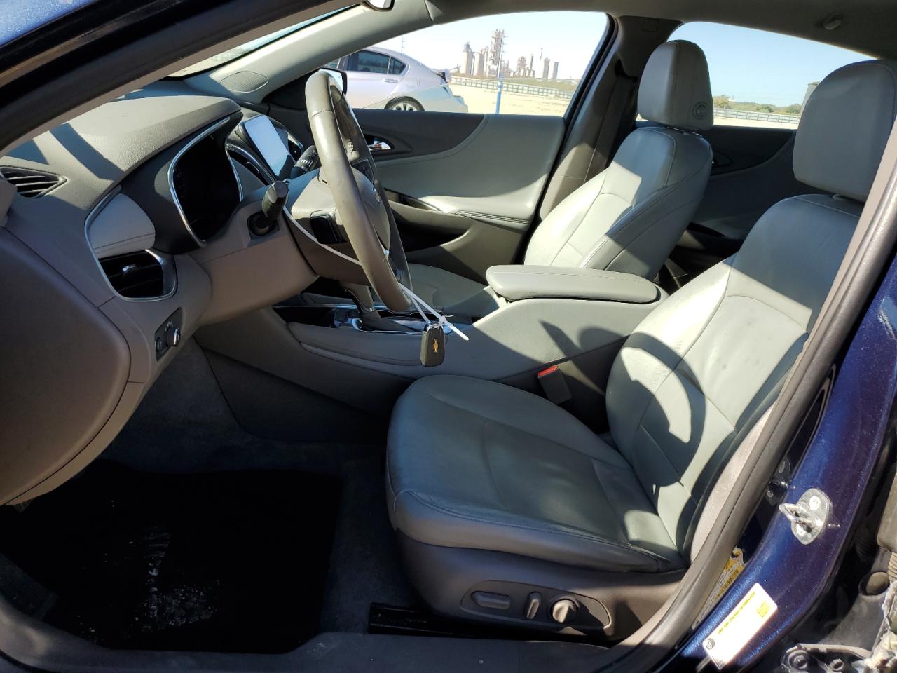 2016 Chevrolet Malibu VIN 1G1ZE5ST0GF287403 Copart auction photo, side damage thumbnail 7