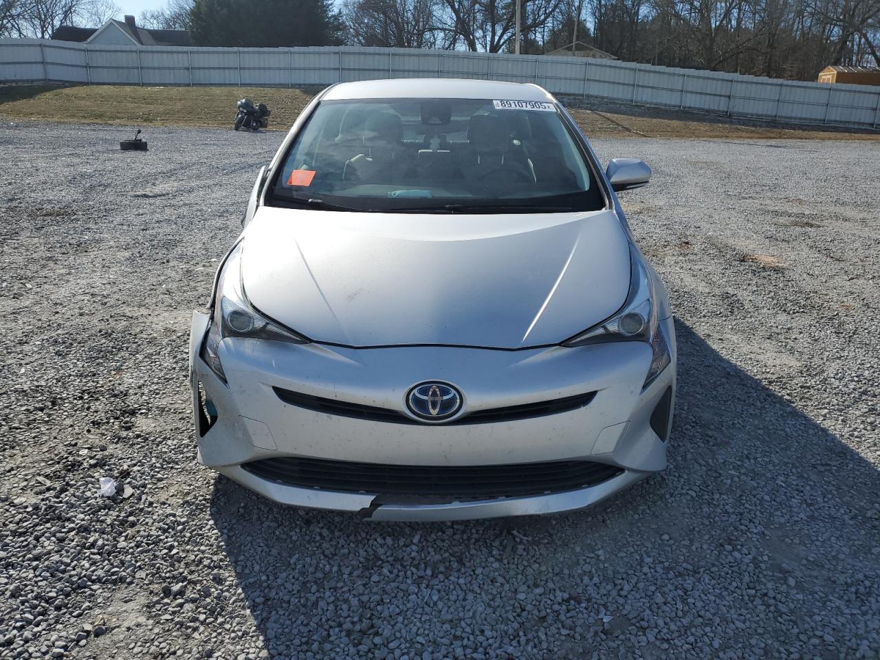 2017 Toyota Prius VIN JTDKBRFU6H3549617 Copart auction photo, front end / side damage thumbnail 5