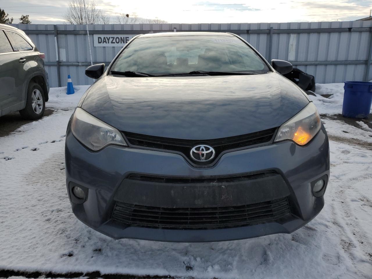 2014 Toyota Corolla VIN 2T1BURHE5EC058314 Copart auction photo, rear end / undercarriage damage thumbnail 5