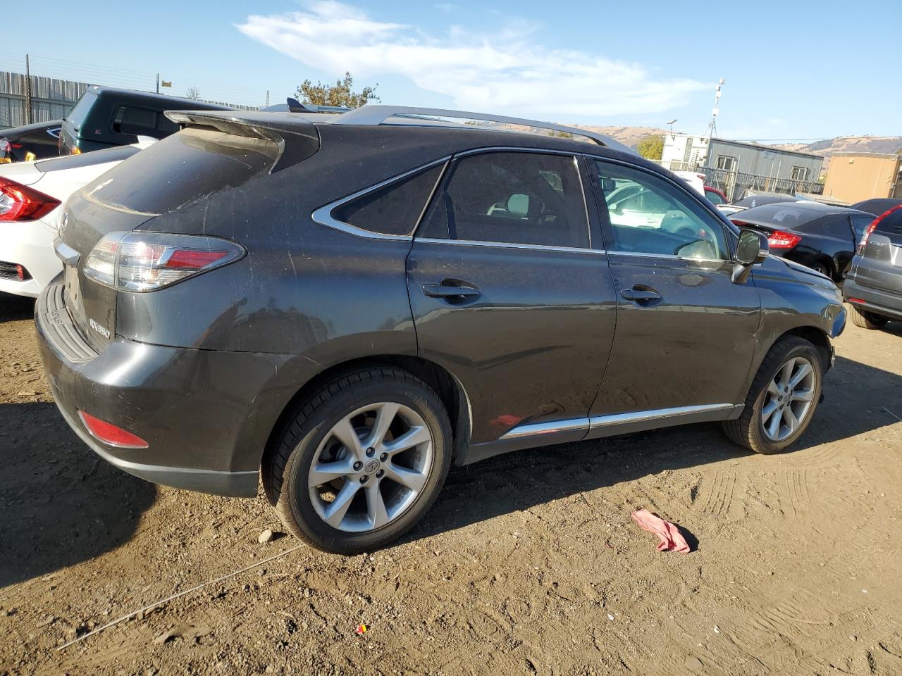 2010 Lexus RX VIN 2T2BK1BA9AC006705 Copart auction photo, front end damage thumbnail 3