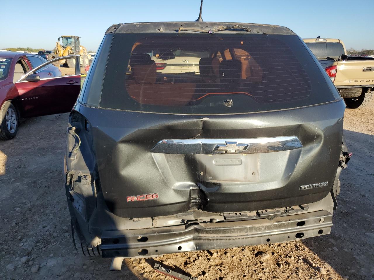 2013 Chevrolet Equinox VIN 2GNALBEK4D1267726 Copart auction photo, rear end / minor dent/scratches damage thumbnail 6