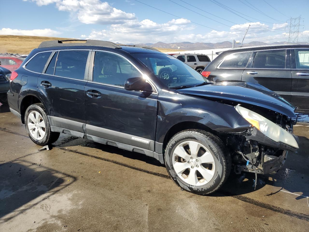 2010 Subaru Outback VIN 4S4BRCHC1A3369430 Copart auction photo, front end / rear end damage thumbnail 4