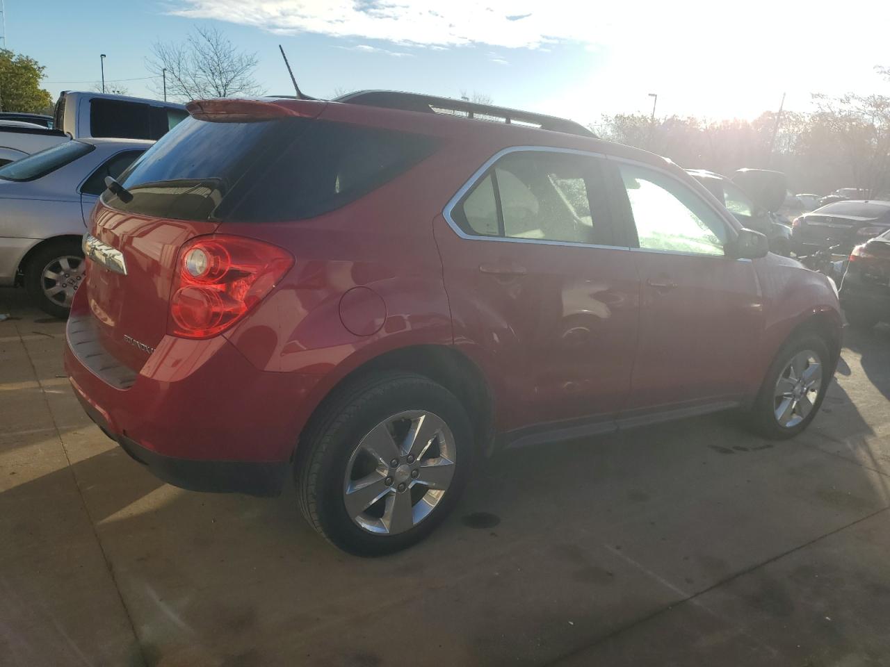 2013 Chevrolet Equinox VIN 2GNALDEK1D6371217 Copart auction photo, front end / undercarriage damage thumbnail 3