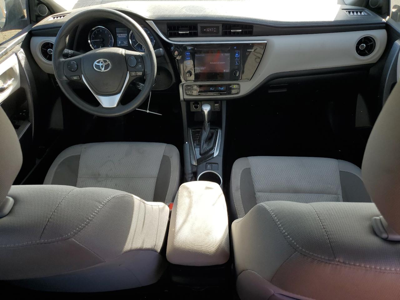2017 Toyota Corolla VIN 2T1BURHE8HC918727 Copart auction photo, rear end / minor dent/scratches damage thumbnail 8